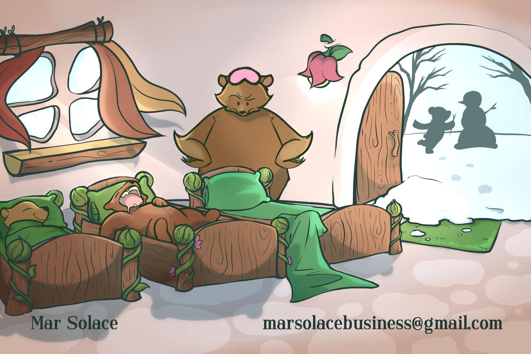 My KidLit art postcard!