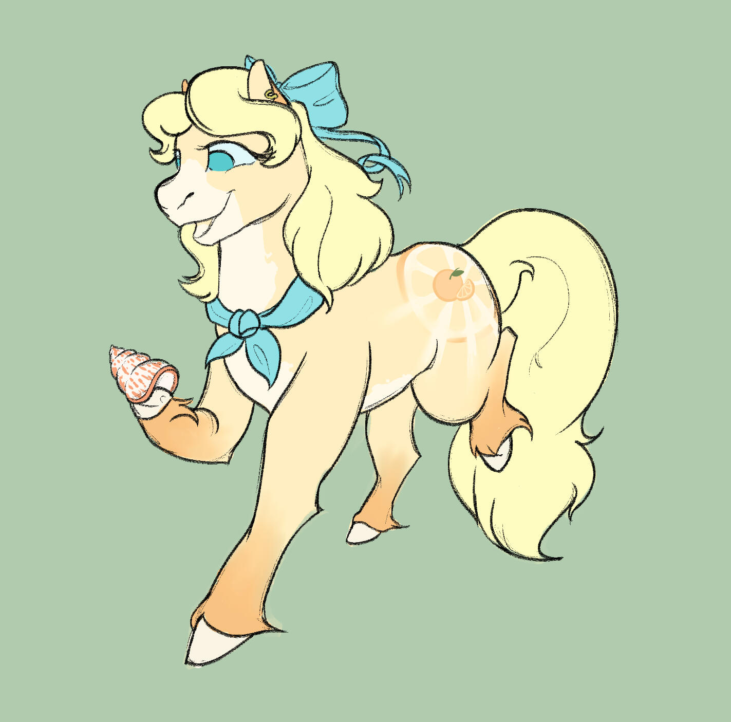 Citrus Sails, an earth pony from a port town.